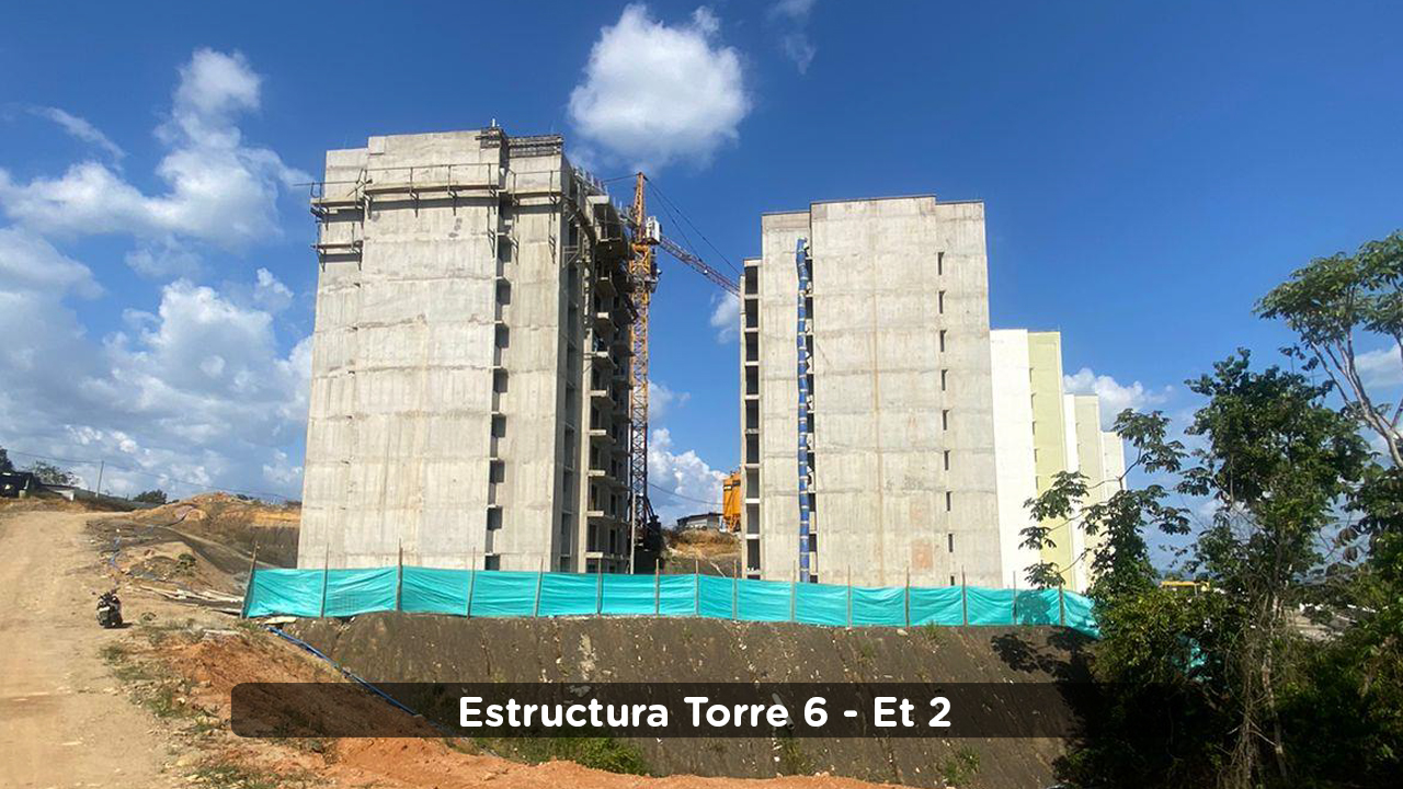 panoramica del proyecto inmobiliario Bosques de Arazá